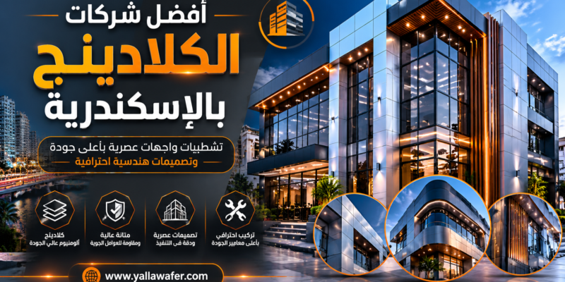 أفضل شركات الكلادينج بالإسكندرية