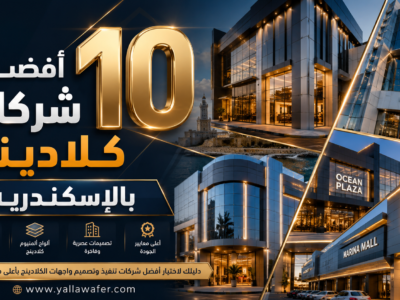 أفضل 10 شركات كلادينج بالإسكندرية