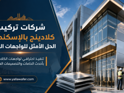 شركات تركيب كلادينج بالإسكندرية: الحل الأمثل للواجهات العصرية