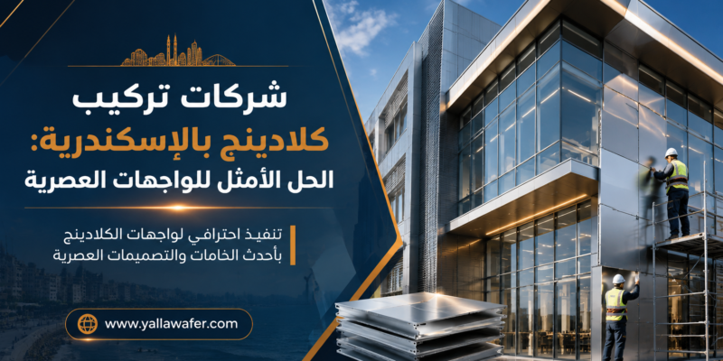 شركات تركيب كلادينج بالإسكندرية: الحل الأمثل للواجهات العصرية