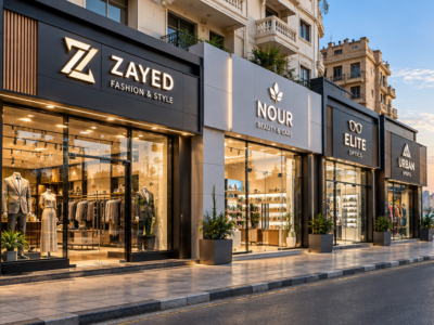 واجهات كلادينج للمحلات بالاسكندرية